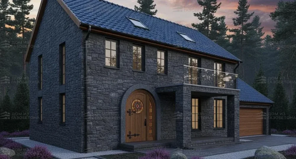 Проект Двухэтажный дом, 173 м2