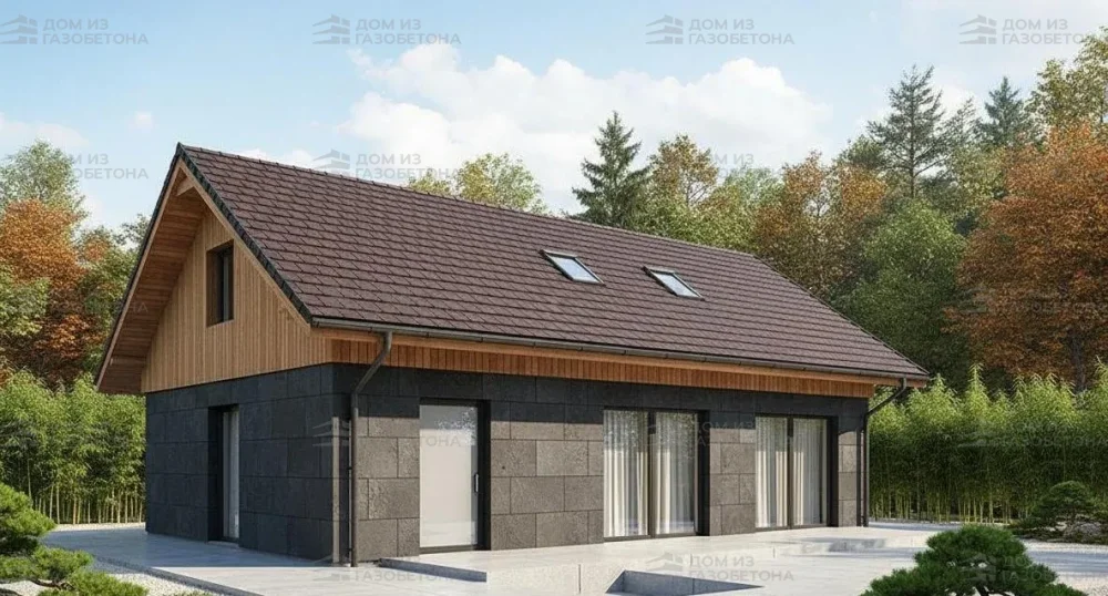 Проект Двухэтажный дом 15 на 18, 216 м2