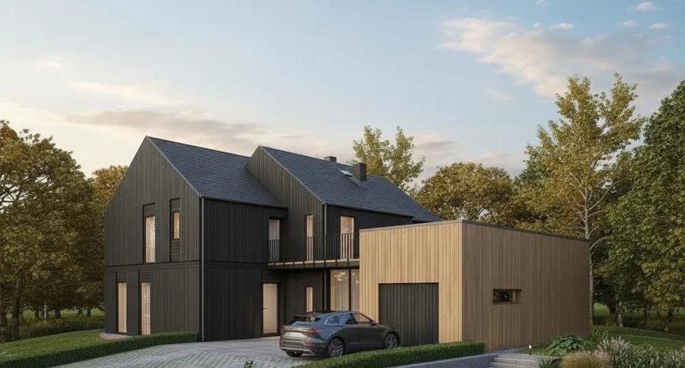 Проект Двухэтажный дом 20 на 18, 219 м2