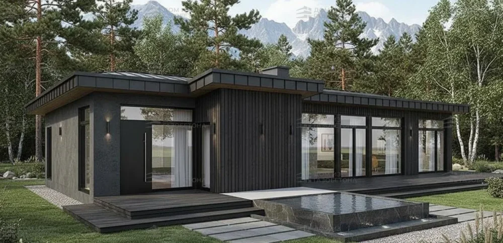 Проект Двухэтажный дом 10 на 18, 159 м2