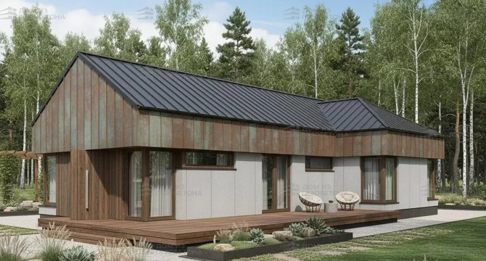 Проект Двухэтажный дом 14 на 19, 178 м2