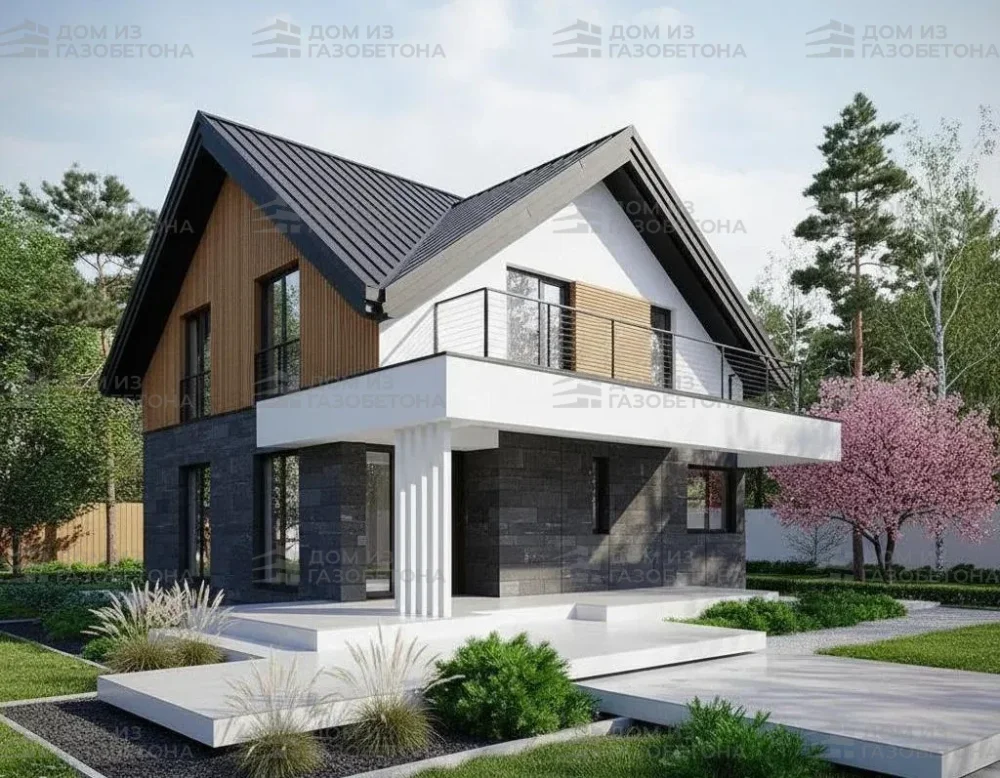 Проект Двухэтажный дом 9 на 17, 171 м2